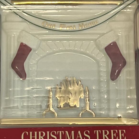 Spode Christmas Tree Ornament Fireplace Our First Home 2015 - Picture 4 of 6